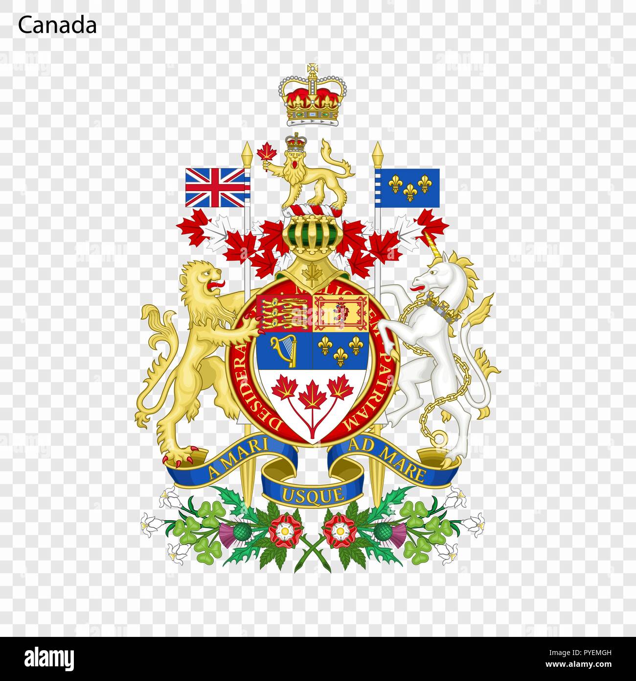 Canada Symbol Banque D images Vectorielles Alamy