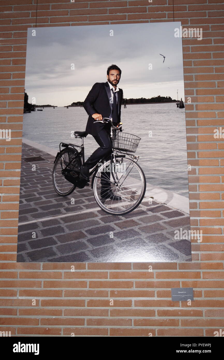 Edoardo Leo, ritratto alla Festa del cinema di Roma Banque D'Images