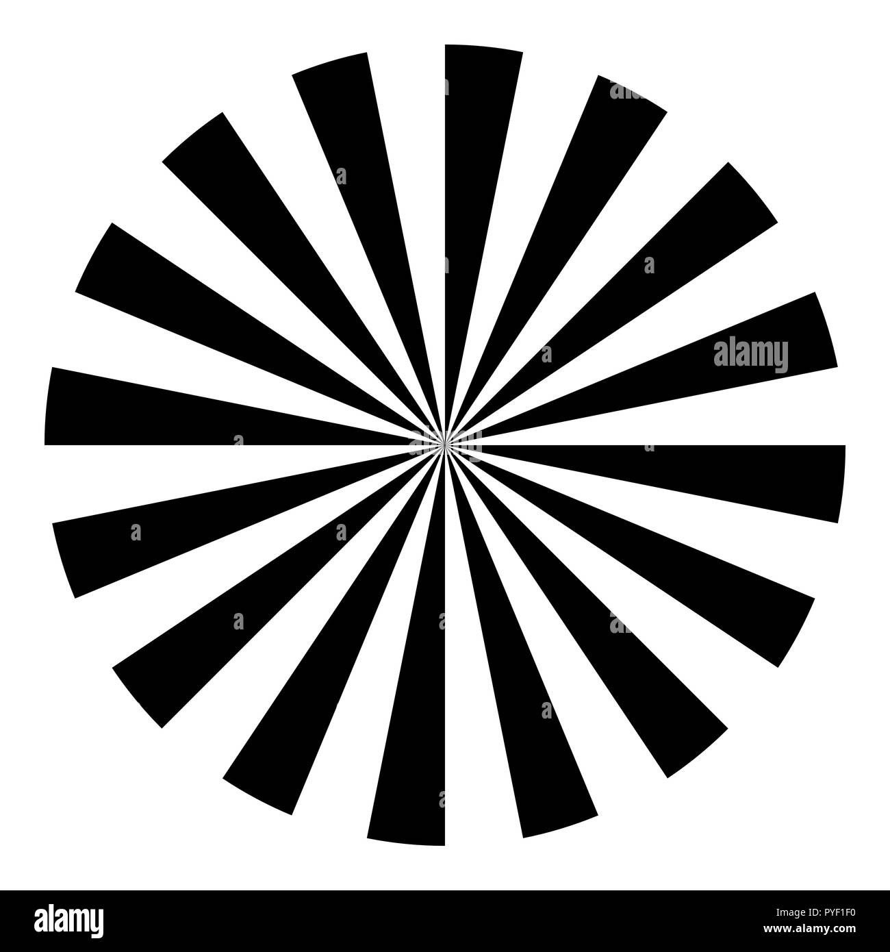 Oeil vecteur graphique de test. L'acuité visuelle Illustration de Vecteur