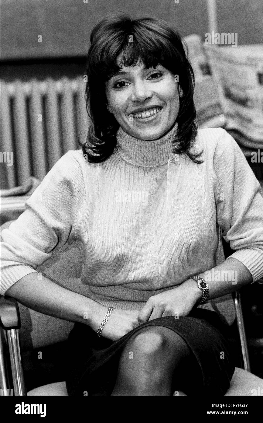 Archives Années 1990 : Magali, porte-parole des prostituées de Lyon, Lyon, France Banque D'Images