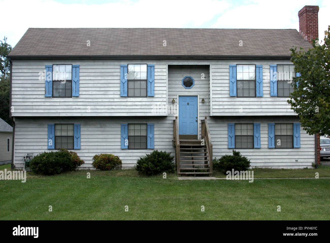 Maison de deux étages en Virginie, États-Unis Banque D'Images