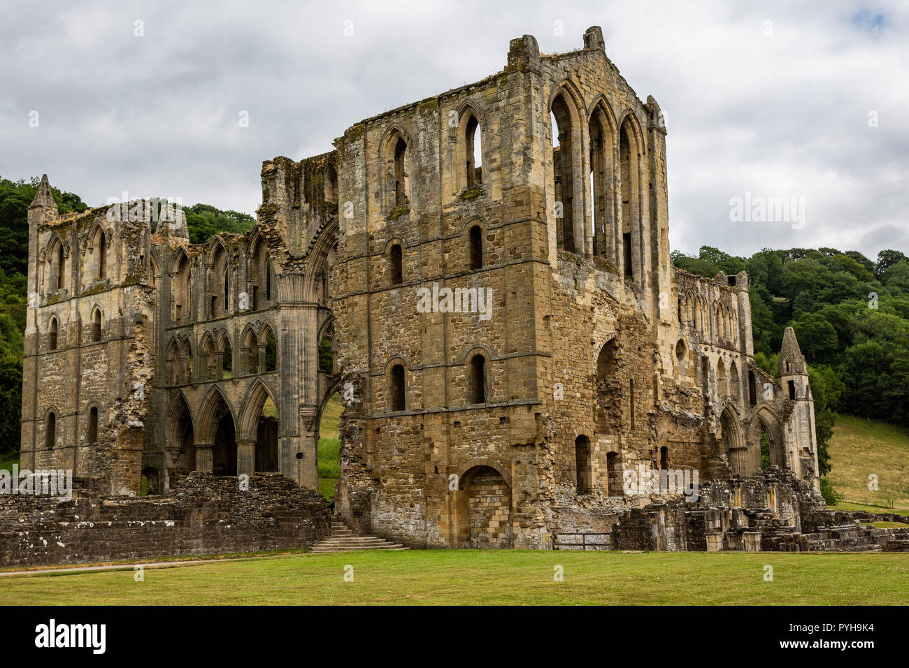 Abbaye de Rievaulx Banque D'Images