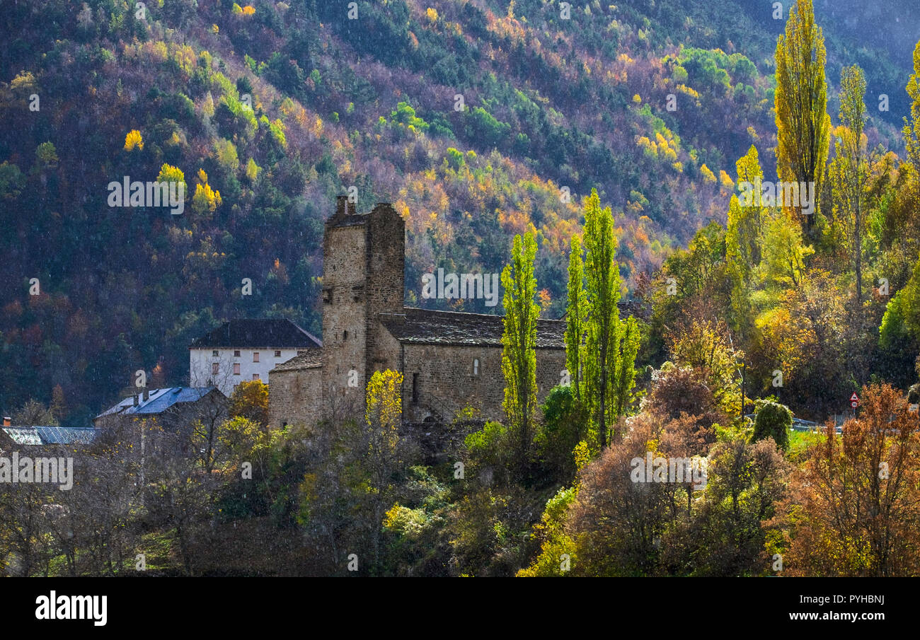 Parc national d'Ordesa et Monte Perdido. Pyrénées espagnoles. Banque D'Images