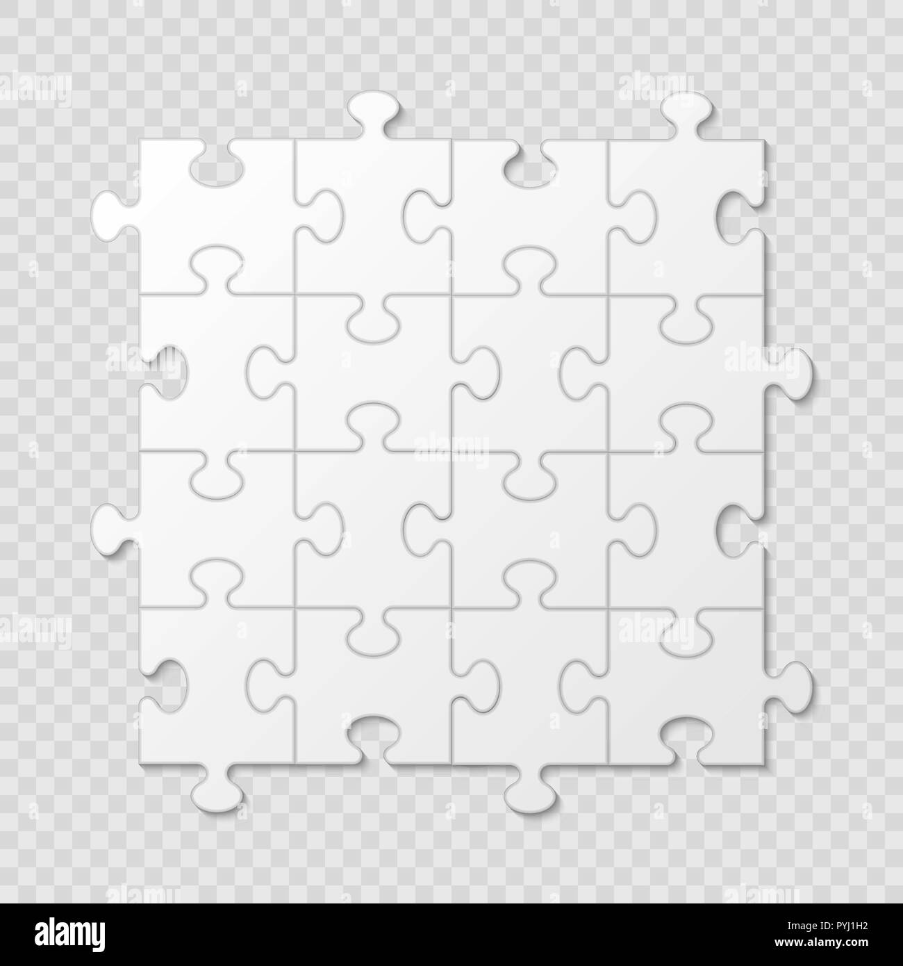 Présentation de l'entreprise de pièce de puzzle, vector Illustration de Vecteur