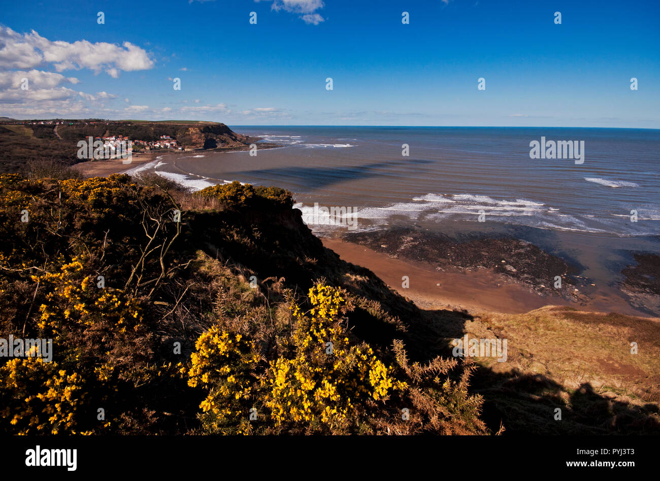 North Yorkshire Coast Banque D'Images