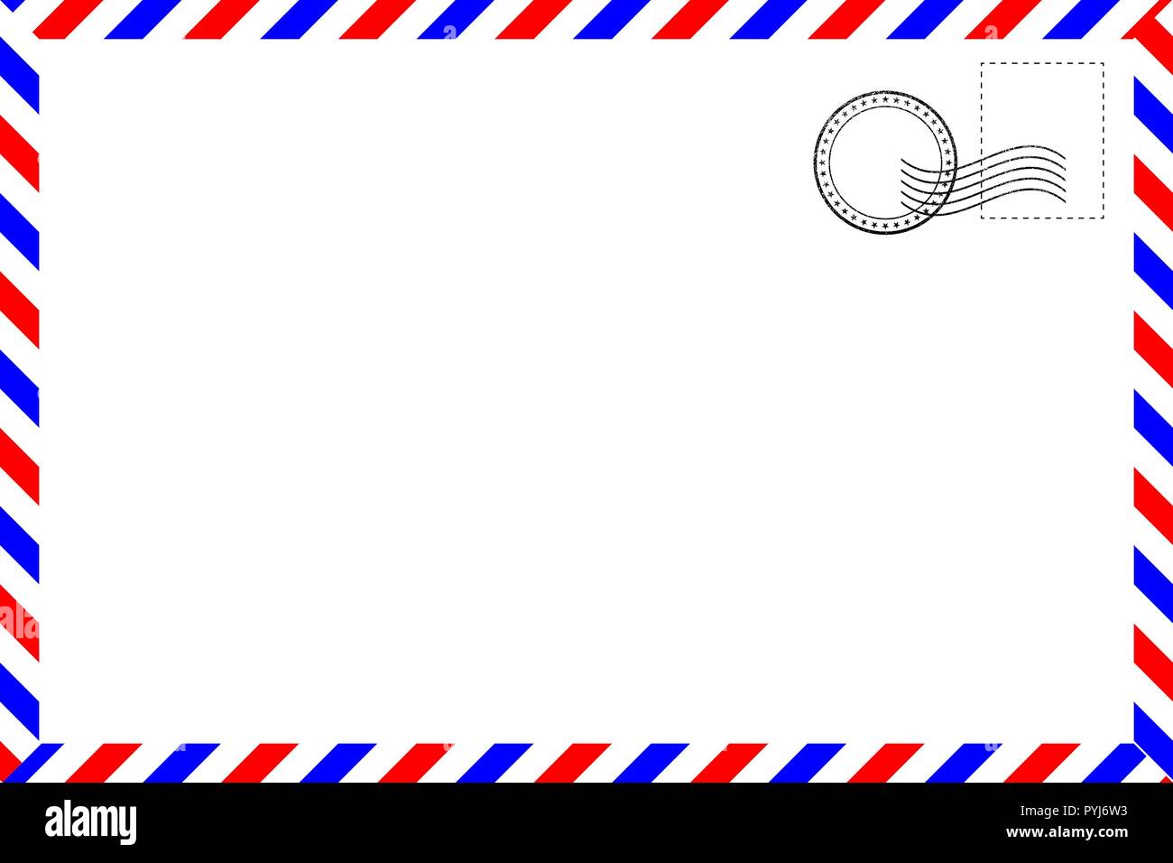 Carte Postale Bandeau Coloré - Popcarte