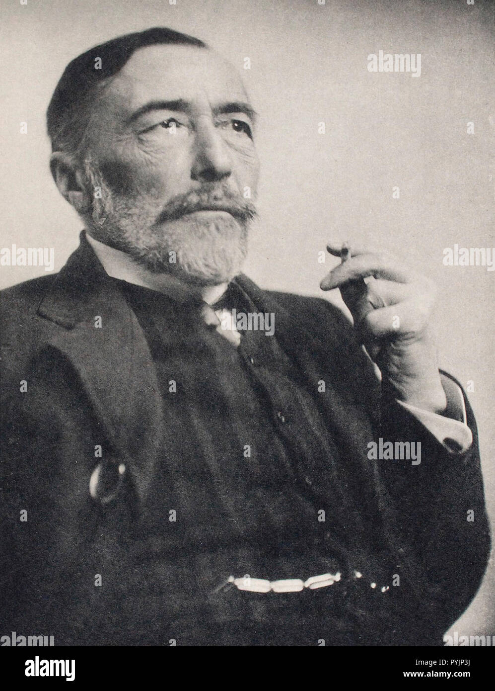 Joseph Conrad en 1916 Banque D'Images