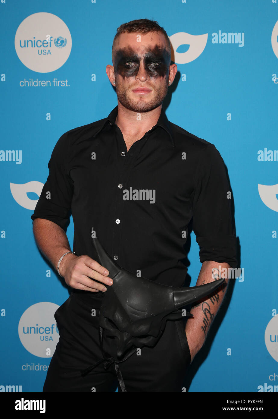 Los Angeles, Californie, USA. 25 octobre, 2018. Getty août arrivées au cours de la 6e bal masqué de l'UNICEF. Credit : Faye Sadou/AdMedia/ZUMA/Alamy Fil Live News Banque D'Images