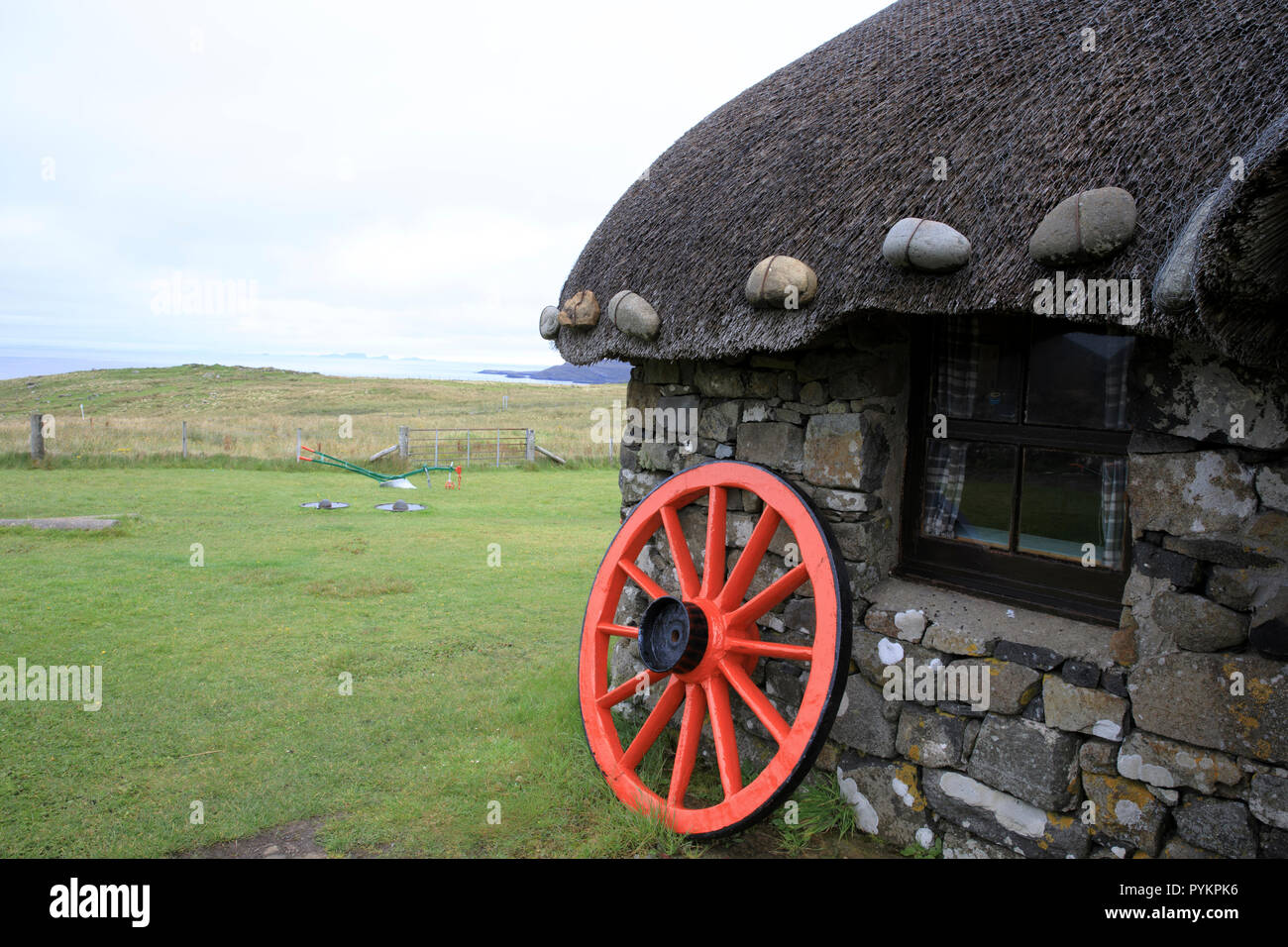 Musée de la vie de l'île de Skye, l'île de Skye, Hébrides intérieures, Ecosse, Royaume-Uni Banque D'Images