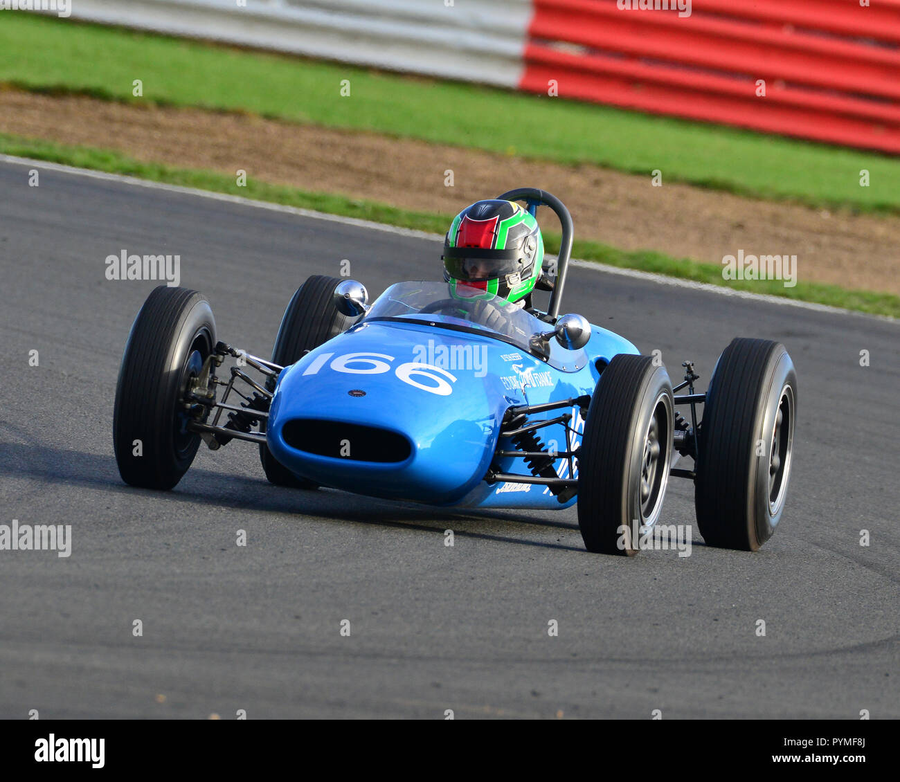 George McDonald, Brabham BT6, FJHRA Historique, Formule Junior, moteur arrière, HSCC Silverstone Finale, Silverstone, octobre 2018, voitures, Classic Racing Ca Banque D'Images