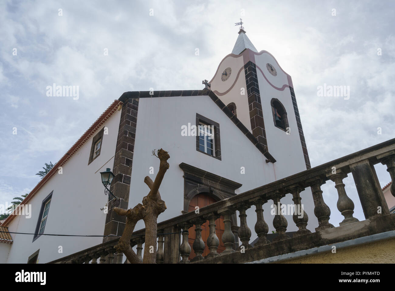 Igreja de Nossa Senhora da Luz Church à Madère Banque D'Images