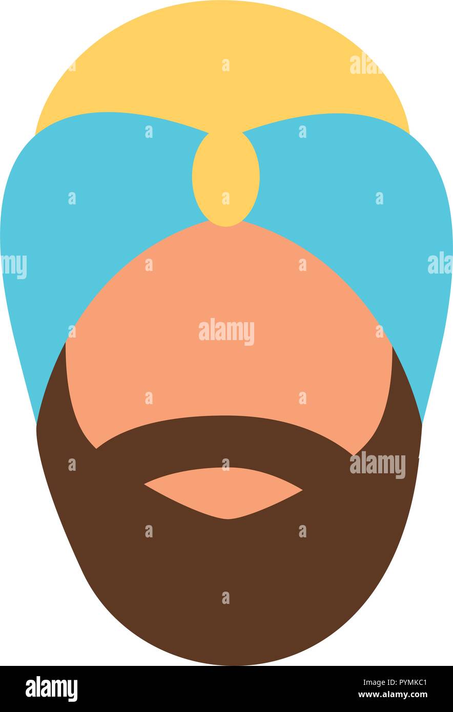 Heureux l'épiphanie relatifs Illustration de Vecteur