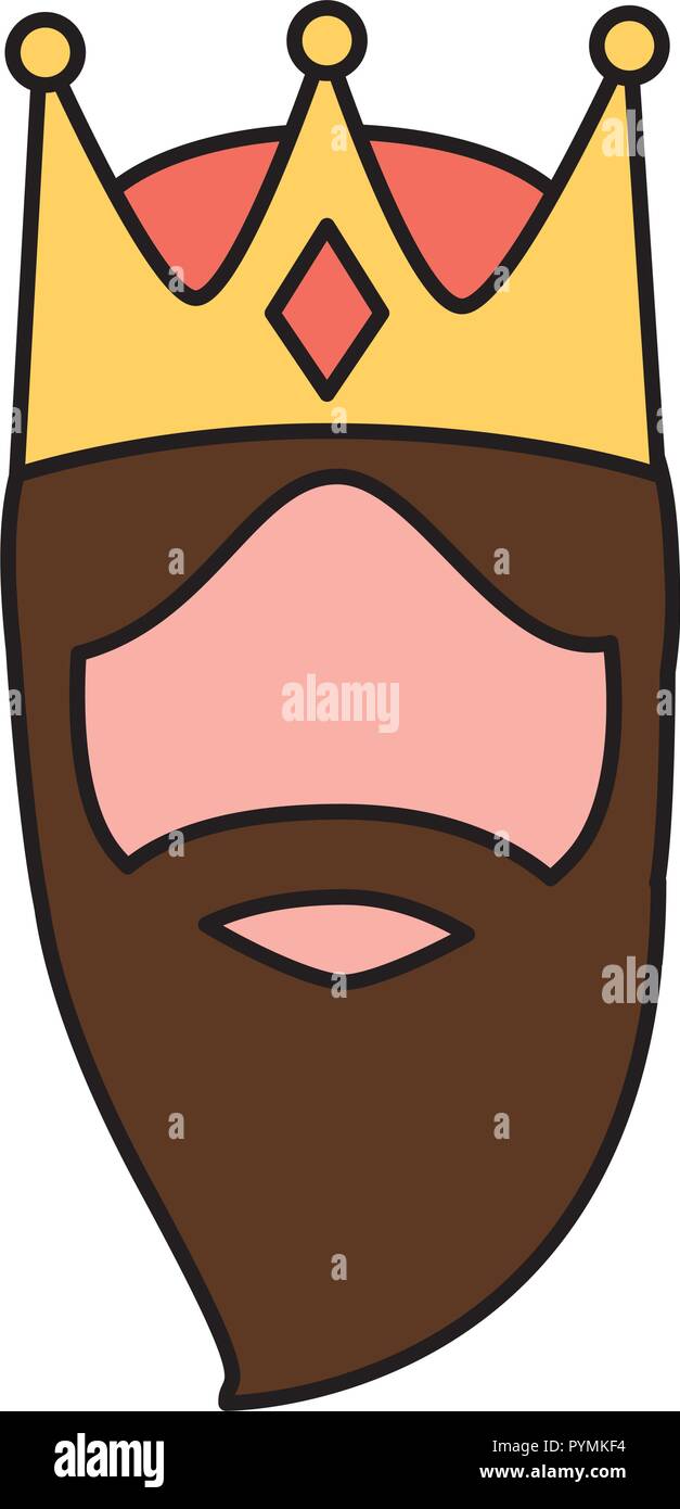 Heureux l'épiphanie relatifs Illustration de Vecteur