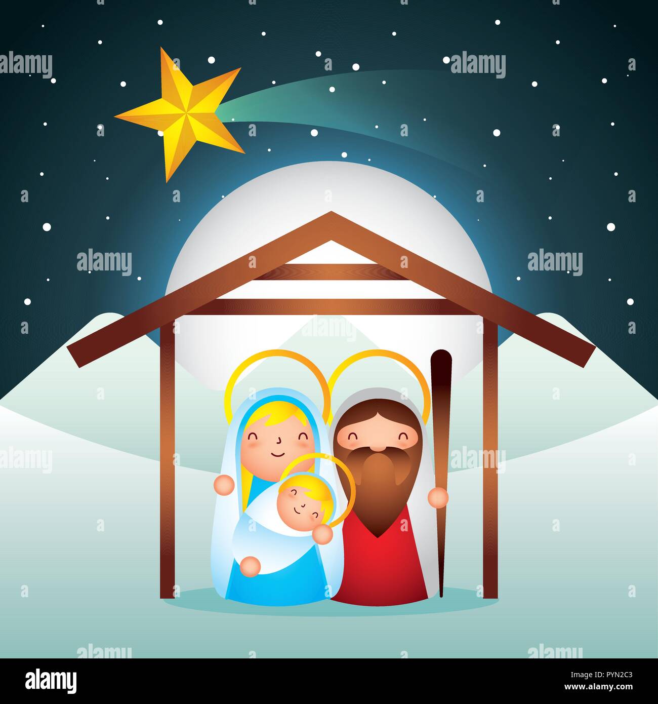 Joyeux noël liés Illustration de Vecteur