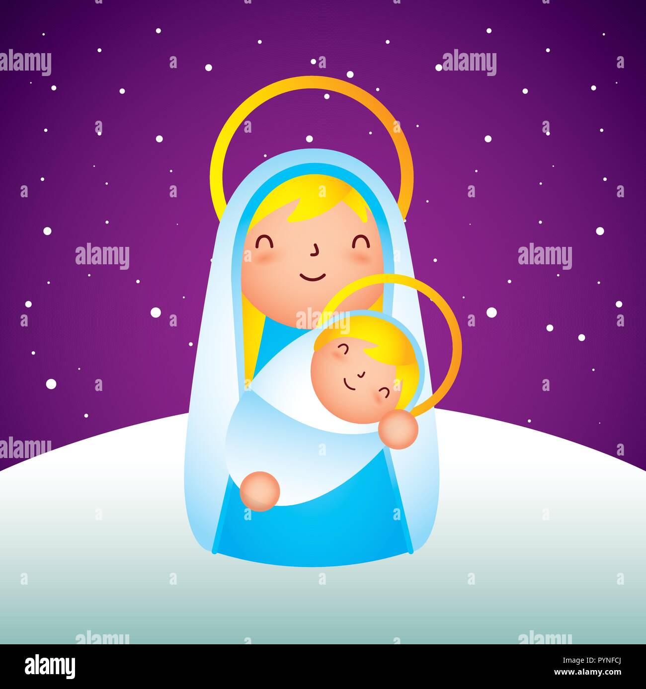 Joyeux noël liés Illustration de Vecteur