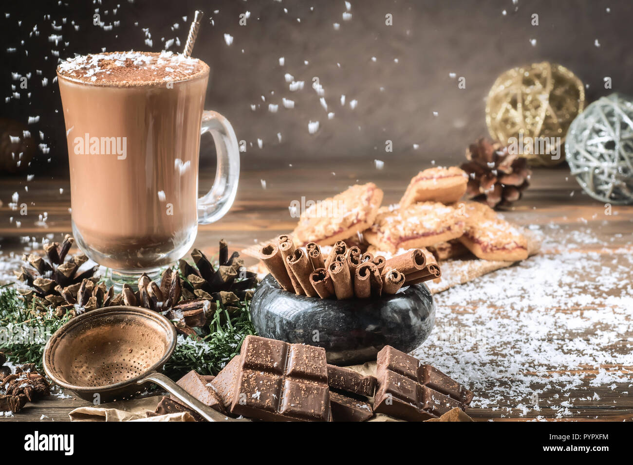 Recette Chocolat chaud à la mousse de lait cannelle