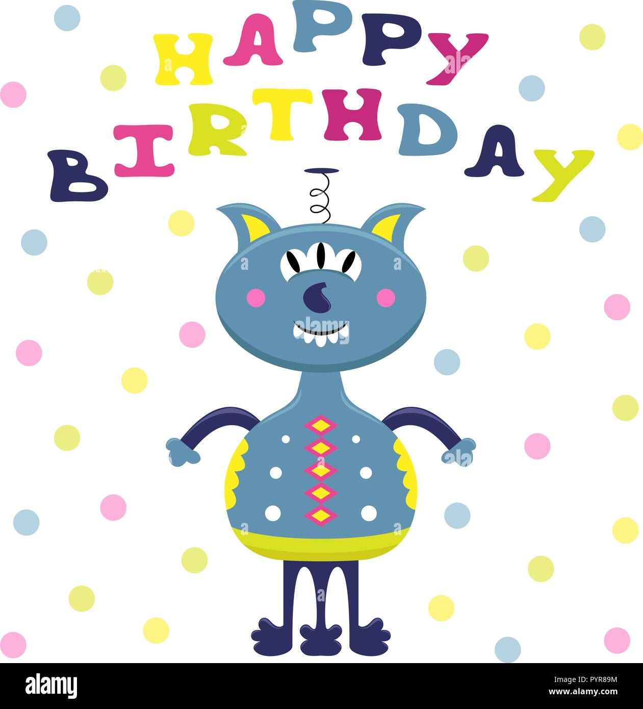 Cartoon Vector Television Carte De Souhaits Avec Un Drole D Alien Joyeux Anniversaire Image Vectorielle Stock Alamy Cartoon Vector Television Carte De Souhaits Avec Un Drole D Alien Joyeux Anniversaire Image Vectorielle Stock Alamy