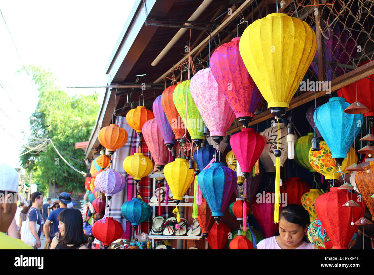 HOI AN, Quang Nam DANG NANG VIET NAM. C'EST LA LANTERNE À HOI AN, Quang Nam, VIET NAM Banque D'Images