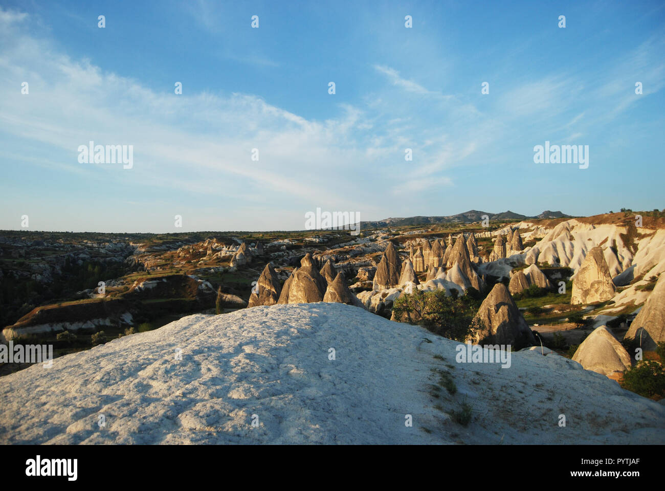 Pierre fantastique des paysages de la Cappadoce en Turquie Banque D'Images