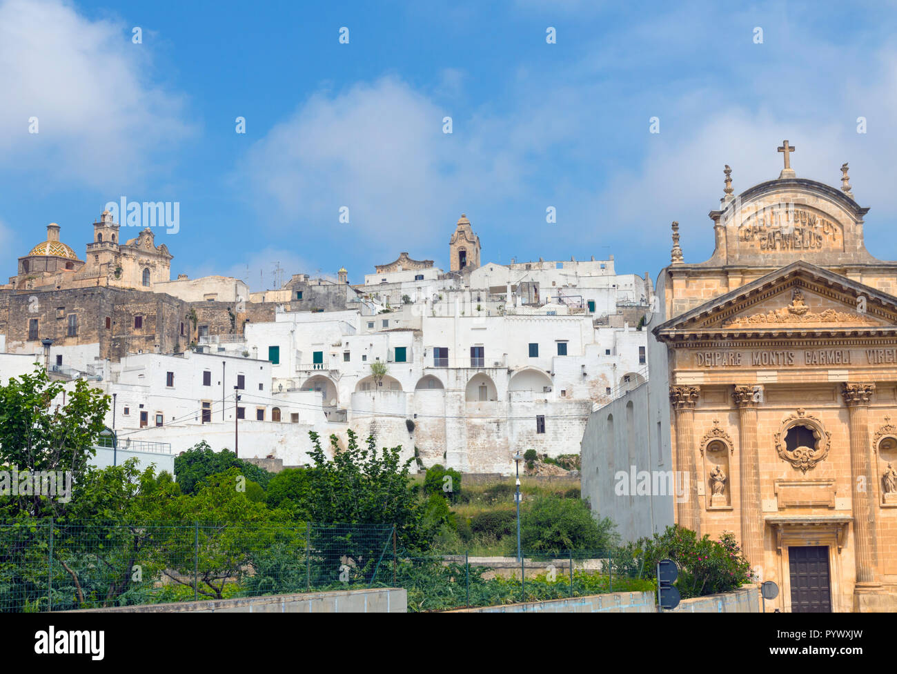 Ostuni, Italie Banque D'Images