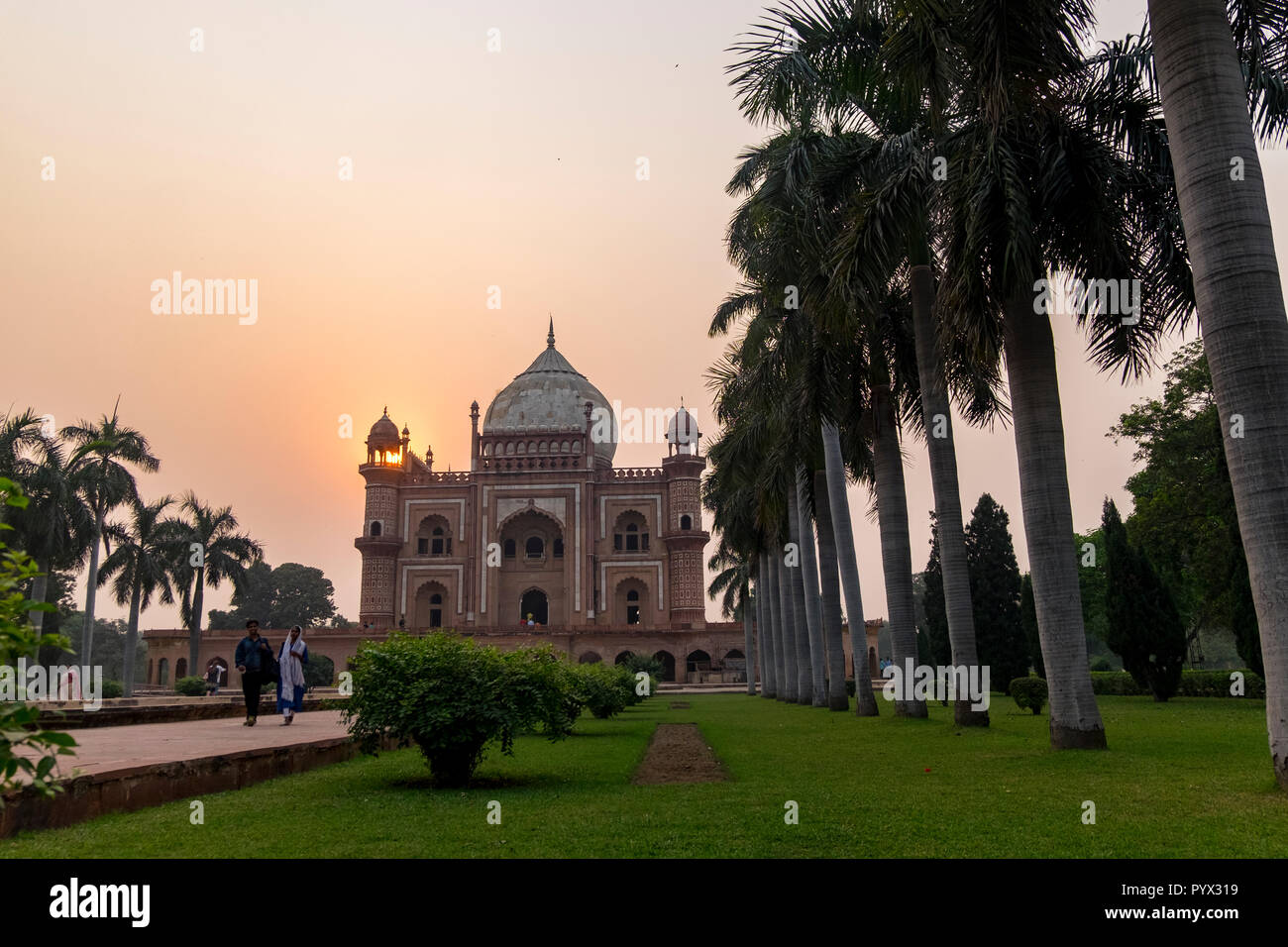 Le tombeau de Safdarjang, Delhi, Inde Banque D'Images