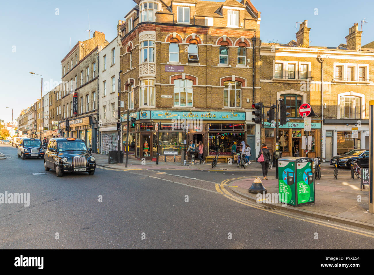 Une vue typique à Londres Banque D'Images