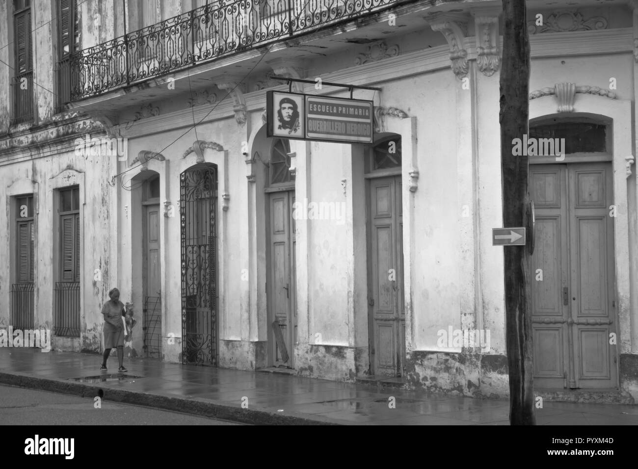 Cuba, La Havane, La Havane, Caraïbes, 'Perle des Antilles' de vieilles voitures, rues et de belles plages. Banque D'Images
