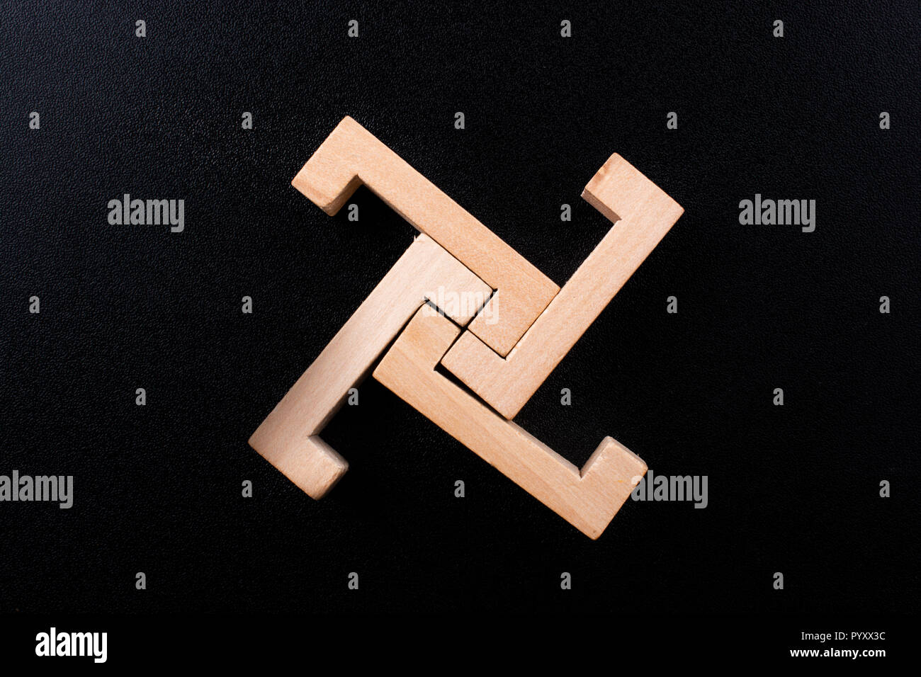 Svm Import & Export emblème de géométriques symbolisme Nazi Reich allemand Banque D'Images