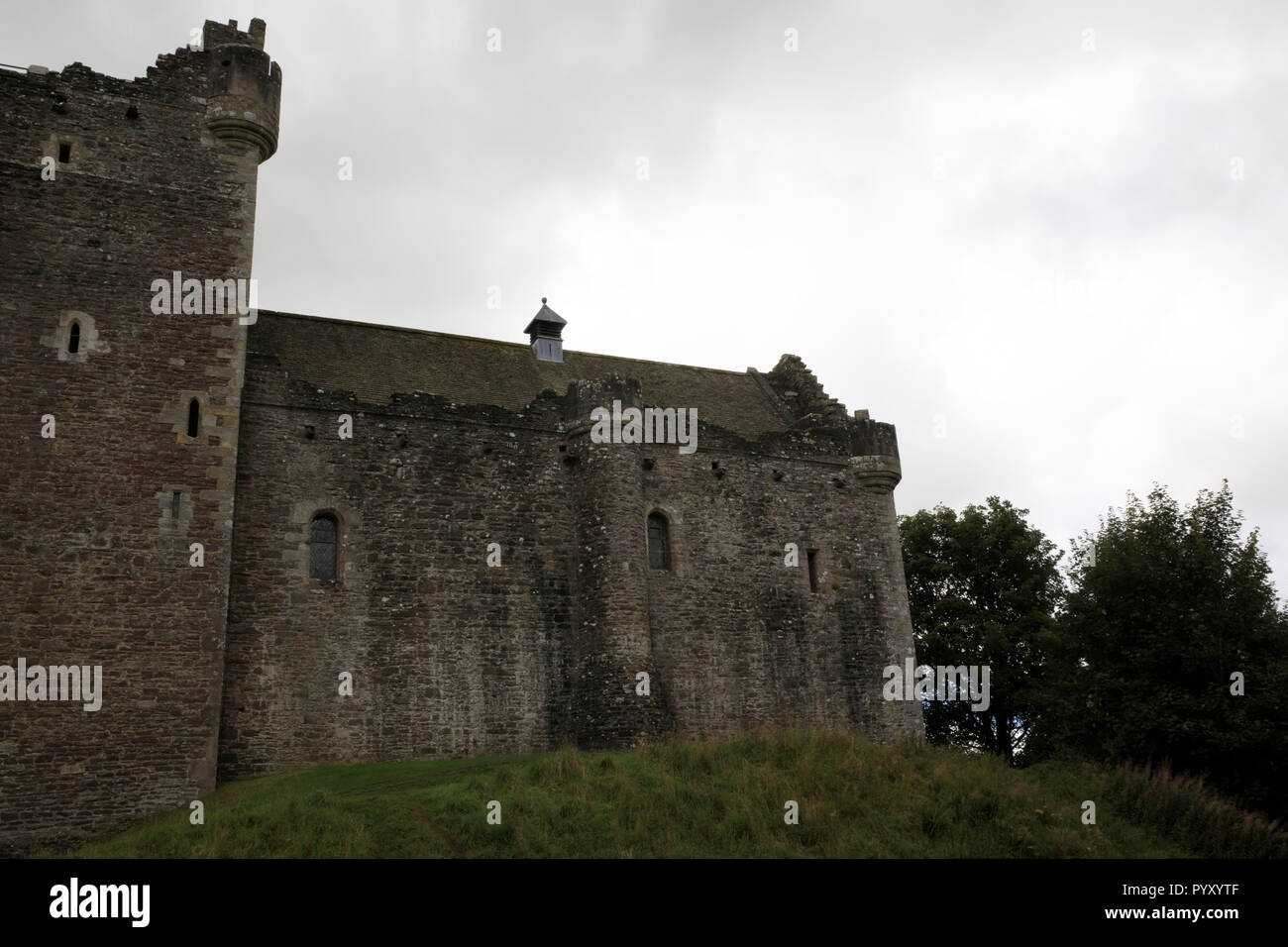 Château de Doune, Ecosse, Royaume-Uni Banque D'Images