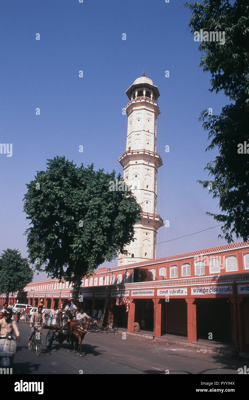 Ishratlat, ligne de fabrication de la ville rose, Jaipur, Rajasthan, Inde, Asie Banque D'Images