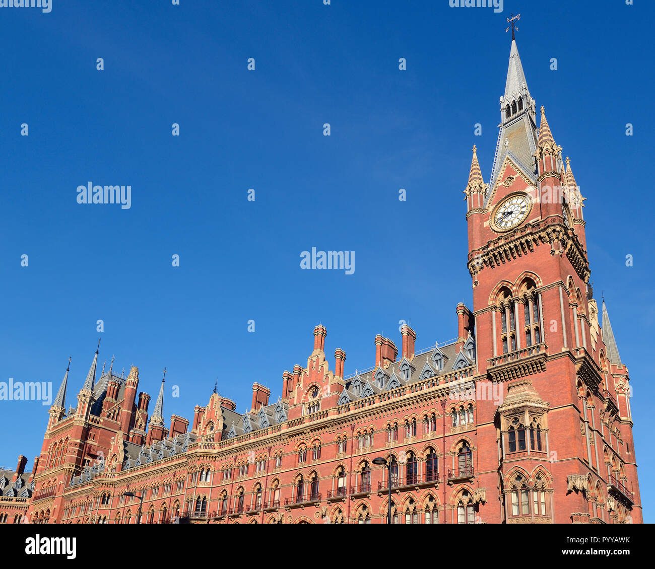 St Pancras Station, London, Royaume-Uni Banque D'Images