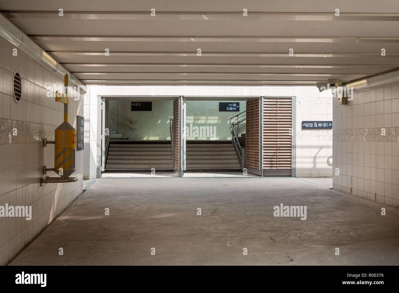 France, Ile de France, Seine Saint Denis, la gare de Bourget Banque D'Images