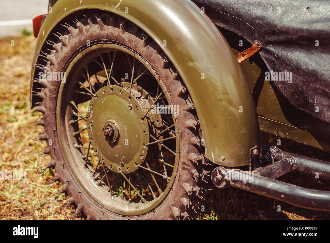 Bmw moto de la seconde guerre mondiale Banque de photographies et d