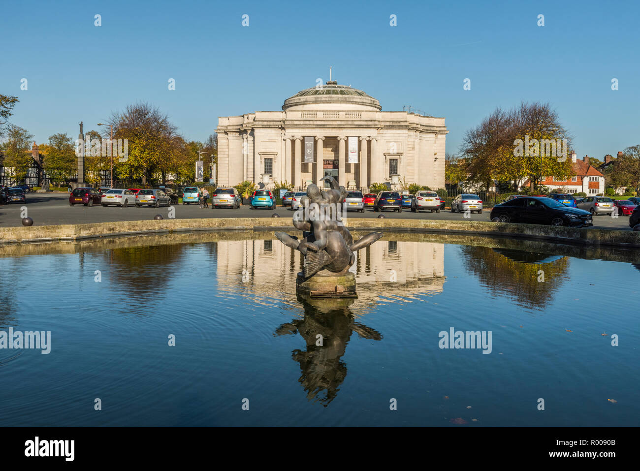 Levier de dame Art Gallery, Port Sunlight, Wirral, Merseyside Banque D'Images