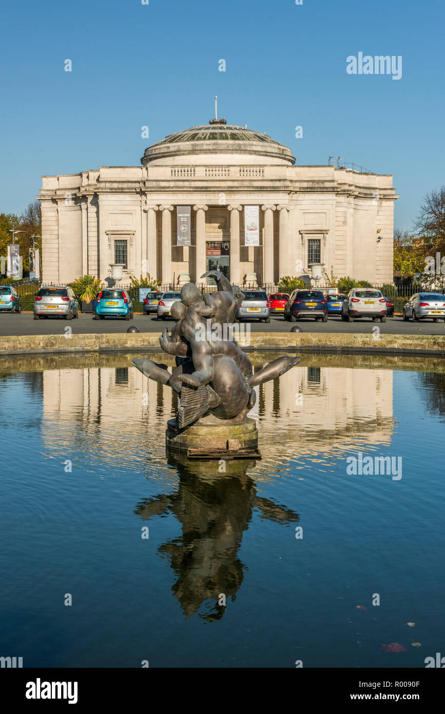 Levier de dame Art Gallery, Port Sunlight, Wirral, Merseyside Banque D'Images
