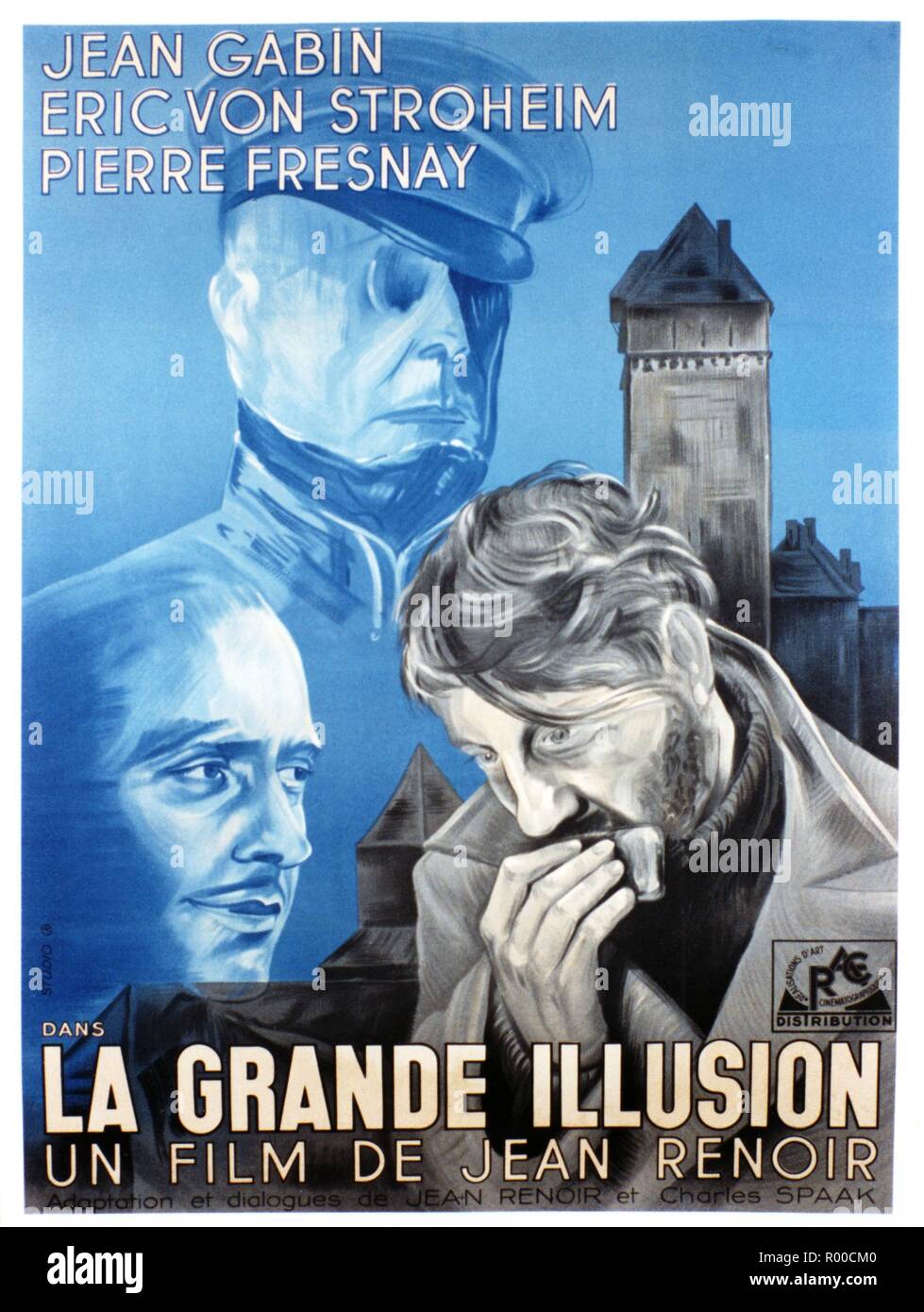 La Grande illusion Année : 1937 - France Directeur : Jean Renoir Film  poster (Fr Photo Stock - Alamy