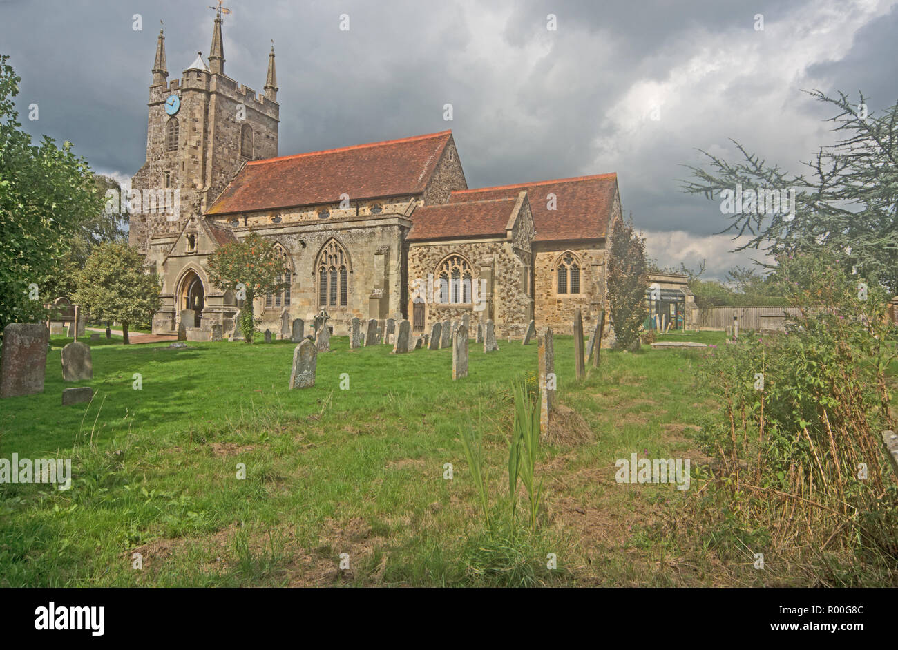 L'église St Mary Hailsham Paris Sussex UK Banque D'Images