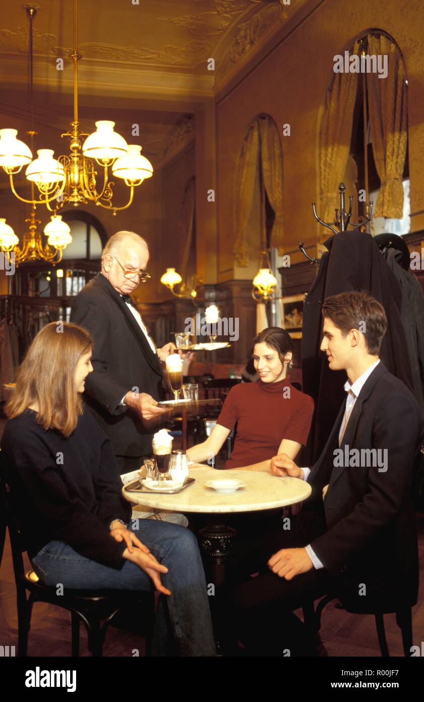 Wien, Cafe Sperl - Vienne, café Sperl Banque D'Images