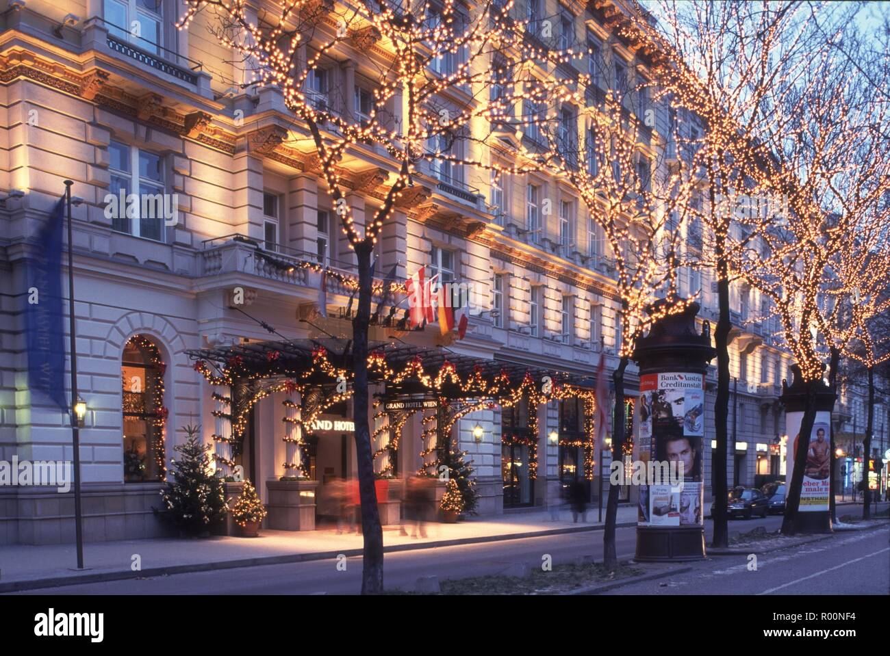 Wien, Ringstrasse, ANA Grand Hotel Banque D'Images