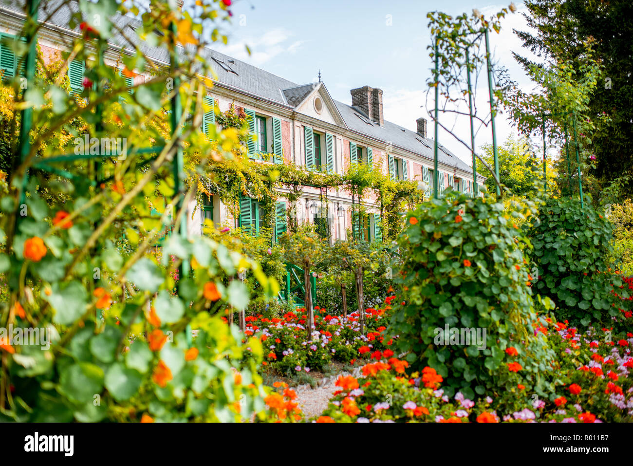 Maison et jardin de Claude Monet, le célèbre peintre impressionniste ...