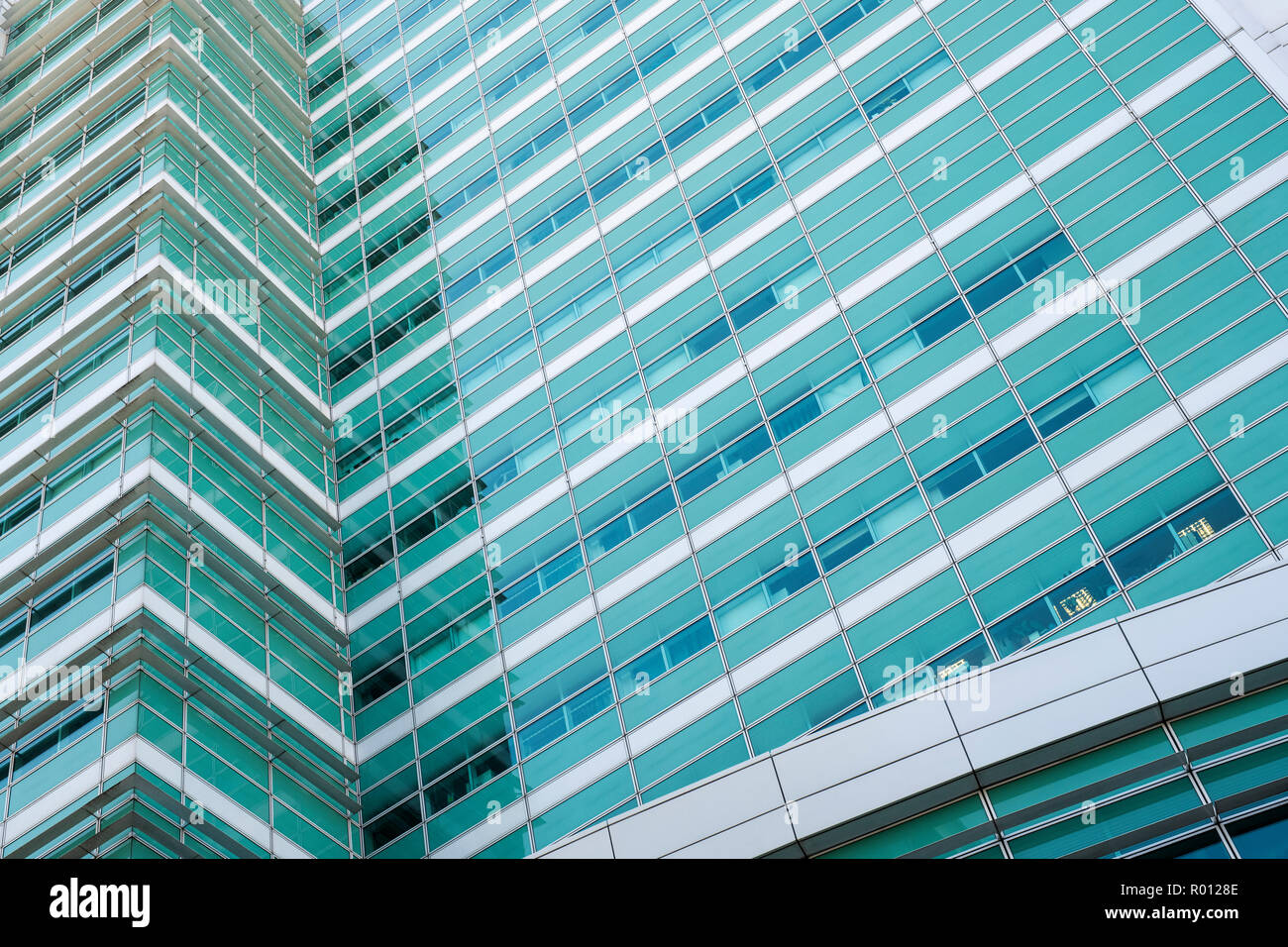 University college hospital building abstract, Londres, Angleterre Banque D'Images