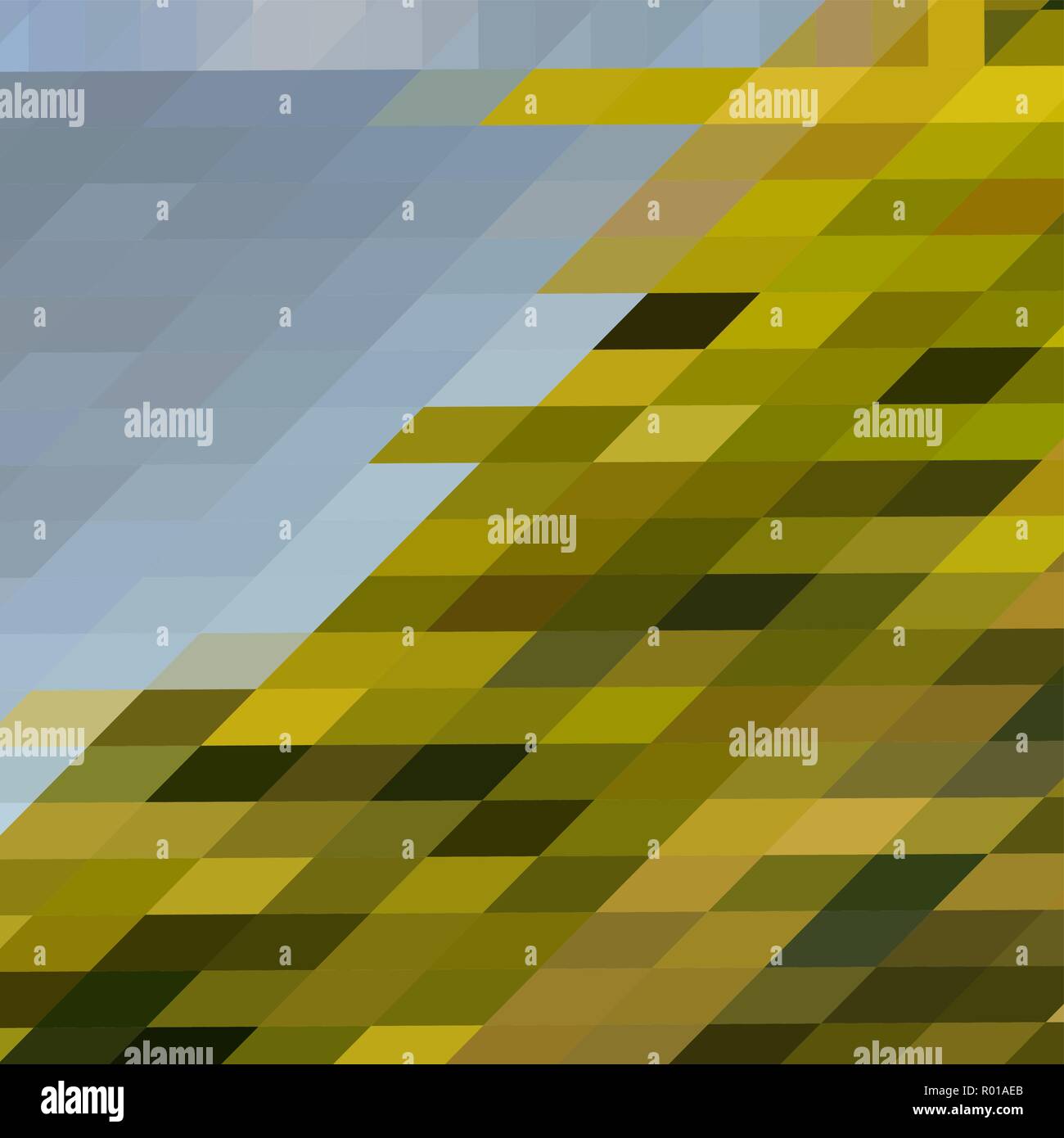 Résumé fond d'une mosaïque de formes rectangulaires de différentes couleurs. Illustration de Vecteur