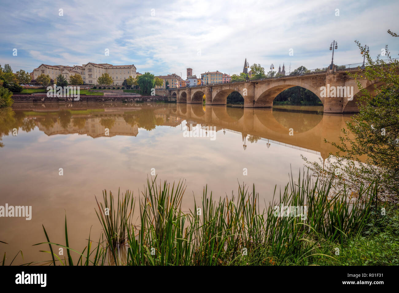 Logroño, La Rioja, Espagne, Europe Banque D'Images