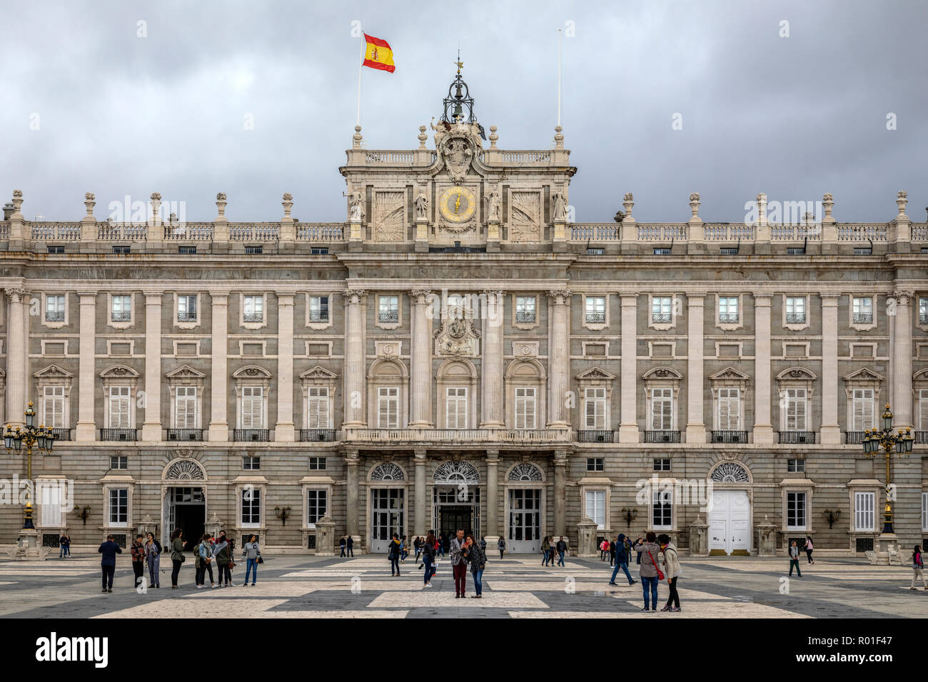 Palais Royal de Madrid, Espagne, Europe Banque D'Images