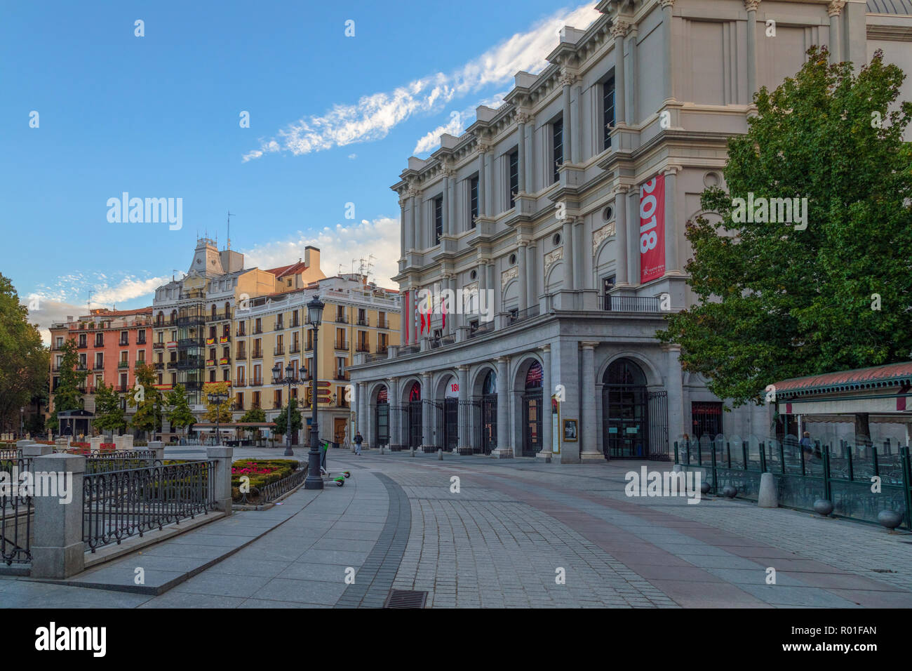 Teatro Real, Madrid, Espagne, Europe Banque D'Images