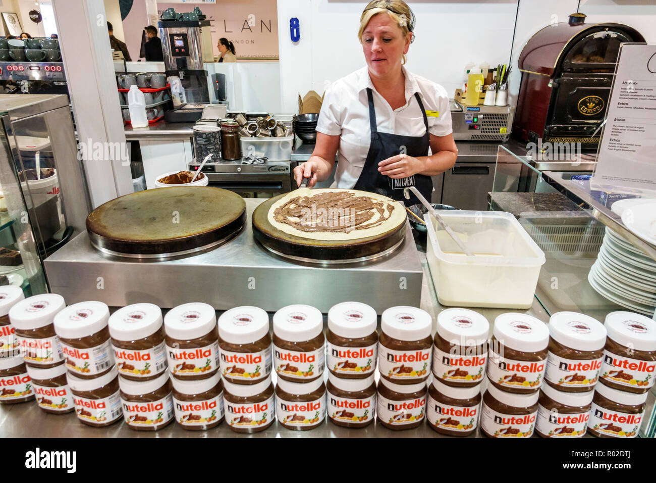 Londres Angleterre,Royaume-Uni Marylebone,Selfridges Department Store,shopping shopper shoppers shop shopping marché achat vente,magasin de détail magasins d'affaires,insid Banque D'Images