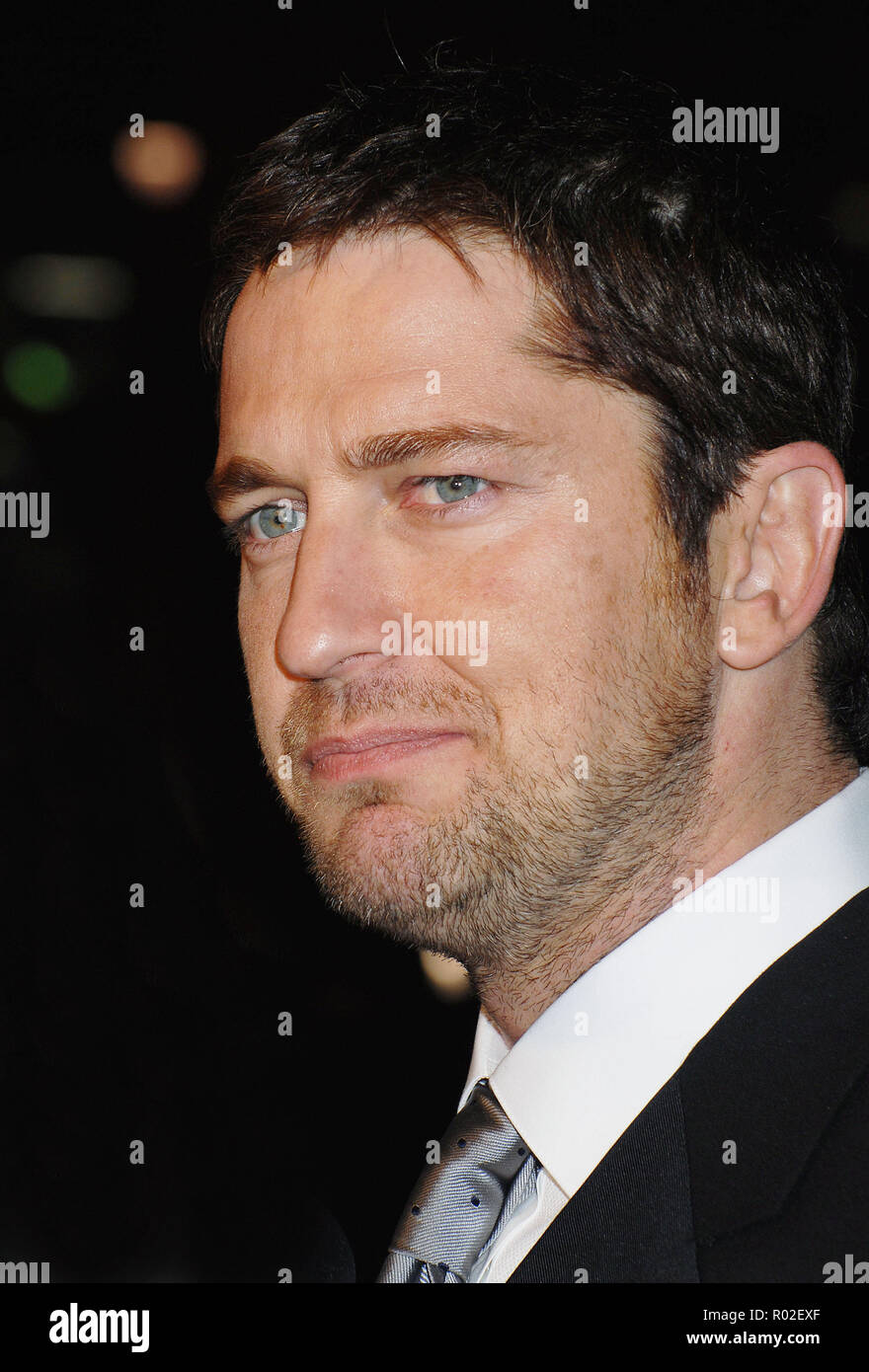 Gerard Butler en arrivant à la 300 première mondiale au Chinese Theatre de Los Angeles. ButlerGerard headshot074 Red Carpet Event, Vertical, USA, Cinéma, Célébrités, photographie, Bestof, Arts, Culture et divertissement, Célébrités Topix fashion / Vertical, Best of, événement dans la vie d'Hollywood, Californie - Tapis rouge et en backstage, USA, Cinéma, Célébrités, cinéma, télévision, Célébrités célébrités musique, photographie, Arts et culture, Bestof, divertissement, Topix headshot, vertical, une personne, à partir de l'an 2007, enquête tsuni@Gamma-USA.com Banque D'Images