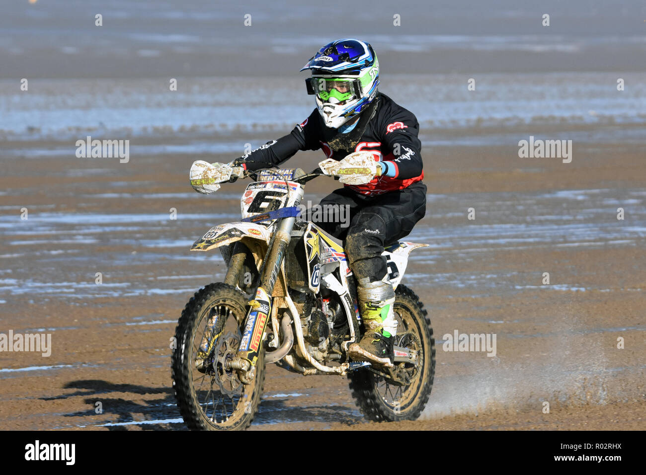 Weston Beach Race Hydro dimanche main event 2018 Banque D'Images