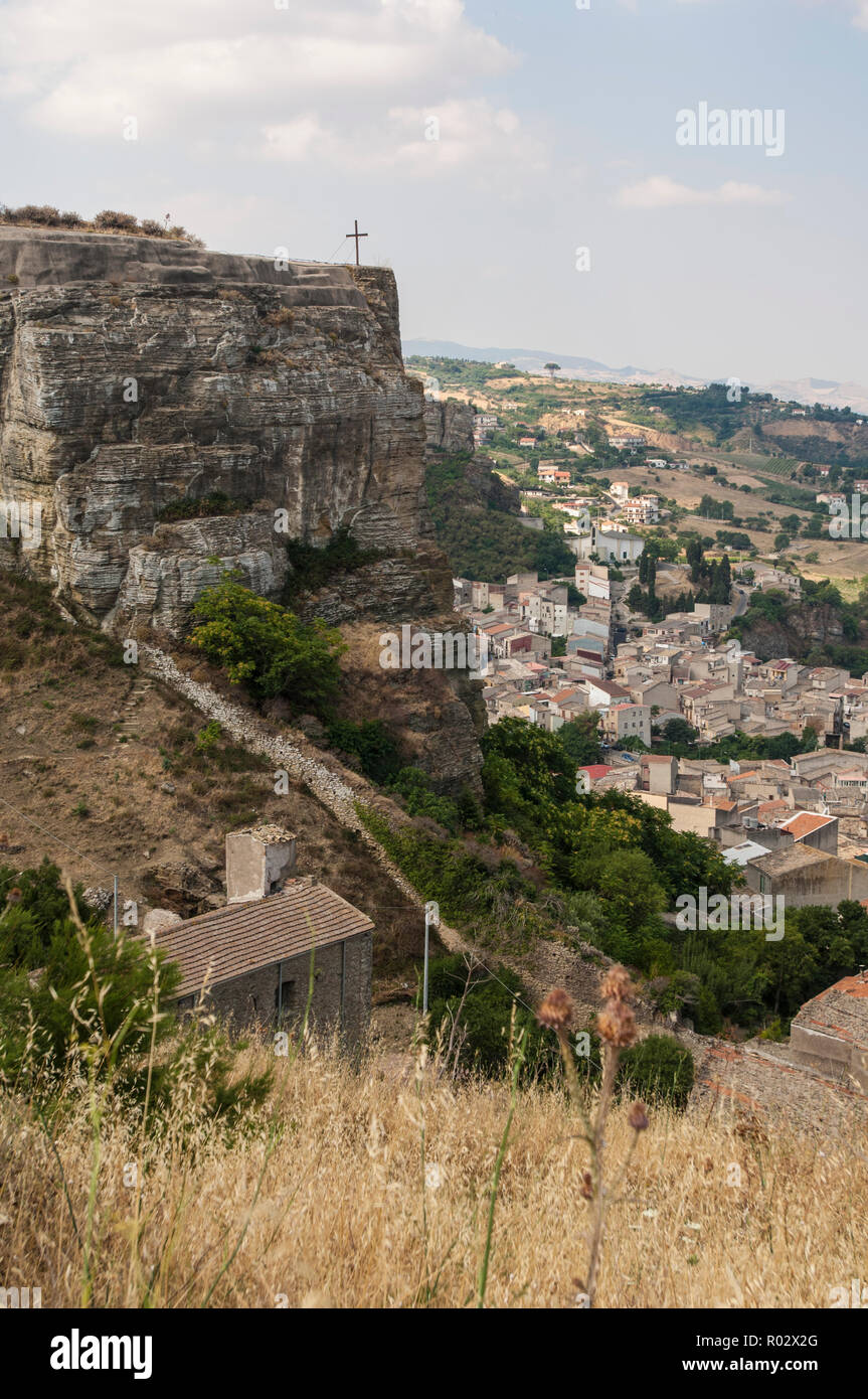 Église de Santa Maria de la Malo Passo, Corleone, Sicile Banque D'Images