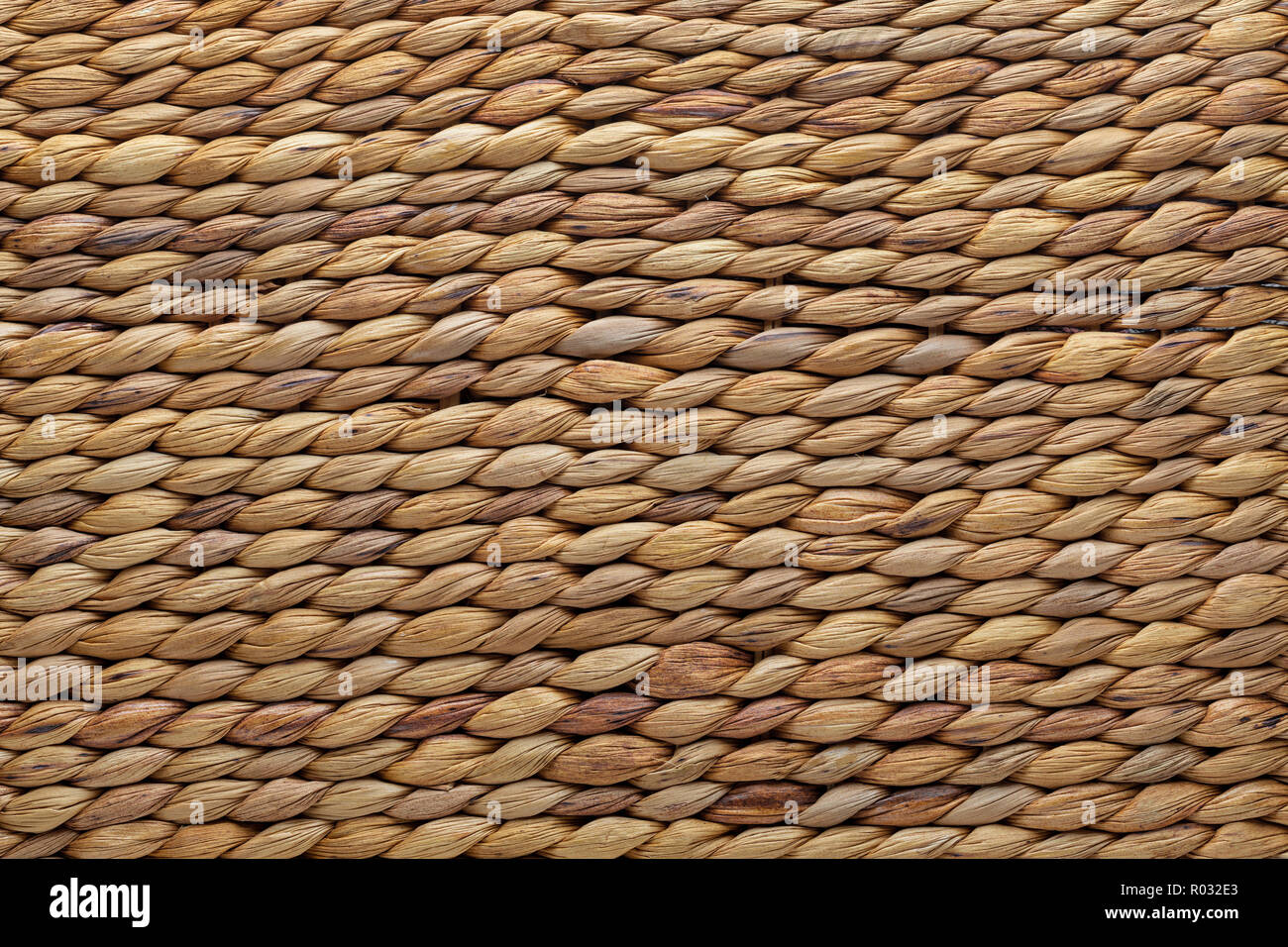 Panier en osier de texture. Les fibres naturelles Photo Stock - Alamy